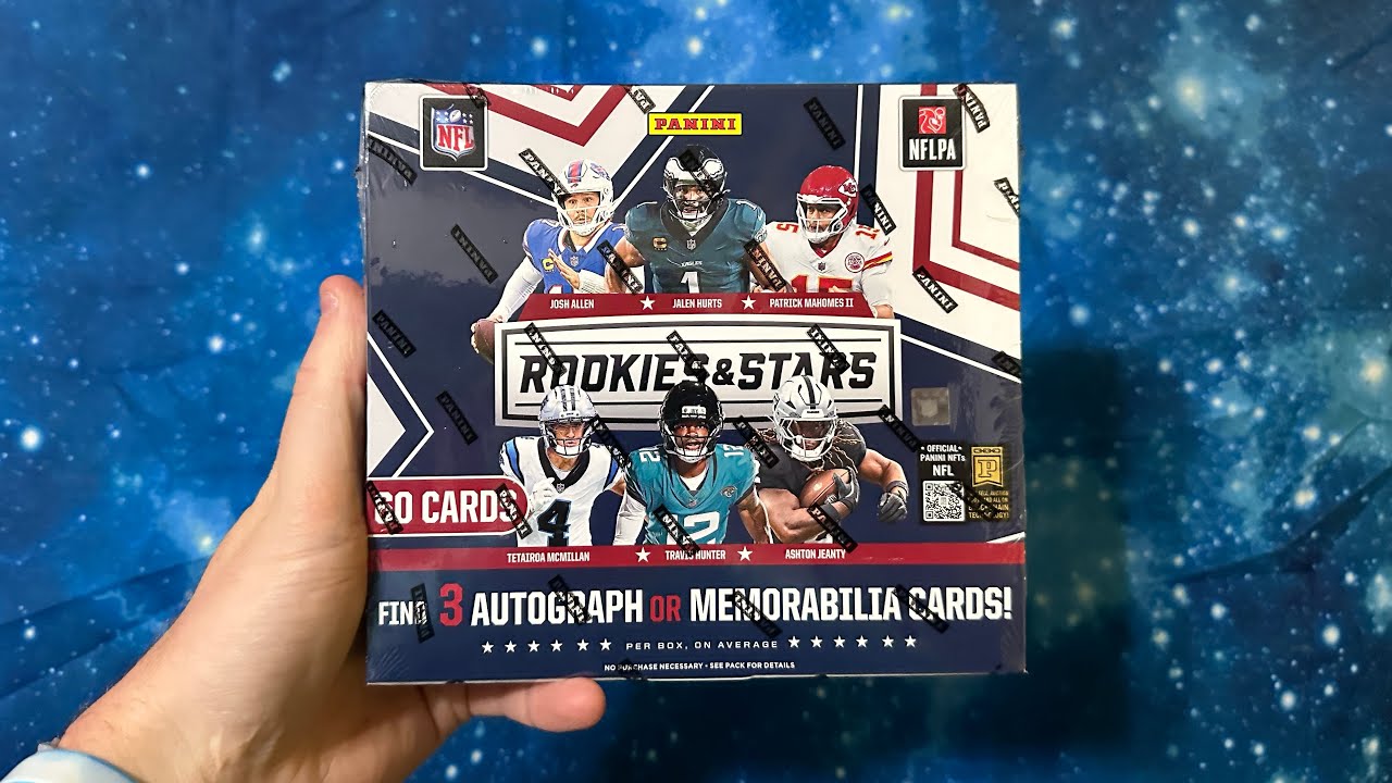 2025 Panini NFL Rookies & Stars Preferred Hobby Box (Target) 