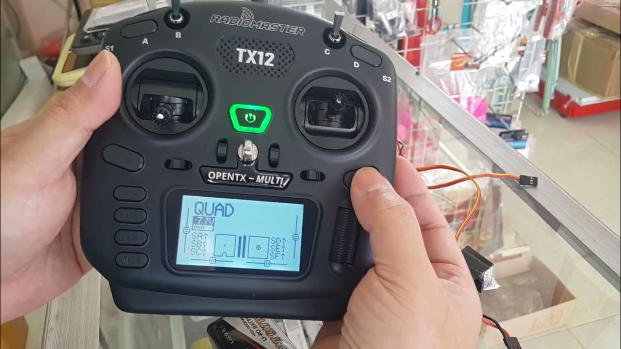 การบายรีโมท RadioMaster TX12 กับรีซีฟ R86C Binding โดยร้าน BIG Hobby