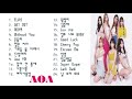 Capture de la vidéo [Kpop] Aoa 에이오에이 히트곡 명곡 모음