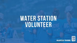 BMO Vancouver Marathon Volunteer Training  Water Station Volunteer