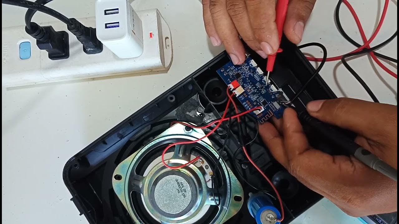 Paano mag repair ng bluetooth speaker na may shorted. YouTube