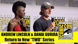 ANDREW LINCOLN & DANAI GURIRA Announce Their Return in a NEW WALKING DEAD SERIES | Comic Con 2022