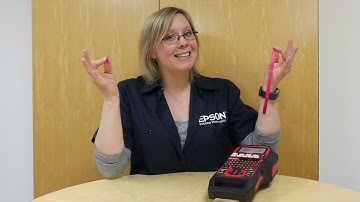 Epson LabelWorks LW-PX900 Tutorial:  Basic Serialization