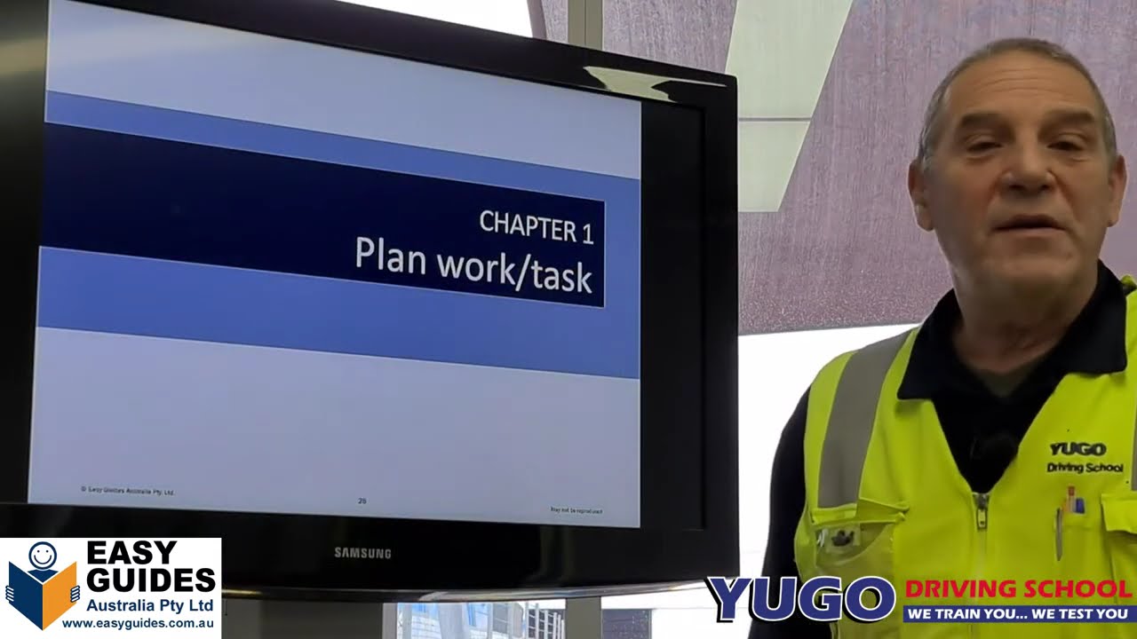 Обучение вождению вилочного погрузчика. Часть 1