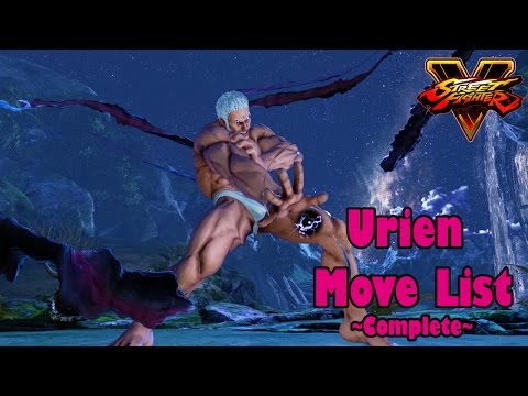 Street Fighter V - Urien Complete Move List