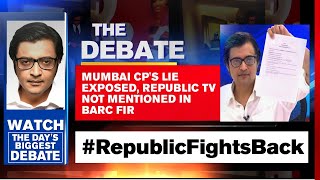 Mumbai Cps Lie Exposed, Republic Tv Not Mentioned In Barc Fir Arnab Goswami Debates