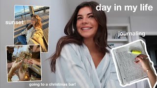 cooking dinner, fav movies, + last minute night out — vlogmas day 15