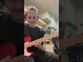 Quick Riff 1 with @spendomusic guitarist Bradley Lambert on a T-S2-OG from Teran Guitars
