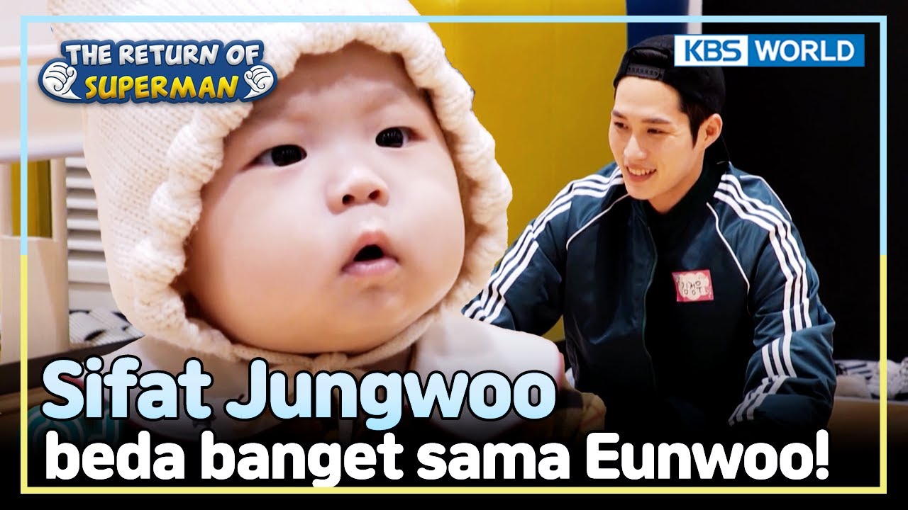 [IND/ENG] Ayah & Jungwoo ngedate berdua tanpa Eunwoo! | The Return of Superman | KBS WORLD TV 240324