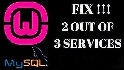 WampServer not working !! Orange Icon !! (2018 Guide)