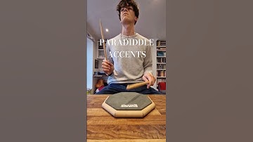 PARADIDDLE ACCENTS #drums #drum #drumming #musicalinstrument#drummer #music #drummethod #beat #DRUMS