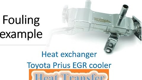 Example of Fouling on Heat exchangers