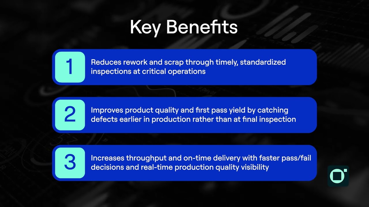 Syspro | In Process Inspection Demo | Catch Defects During Production
