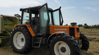 Renault 106.54 et Claas rollant 66 au foin