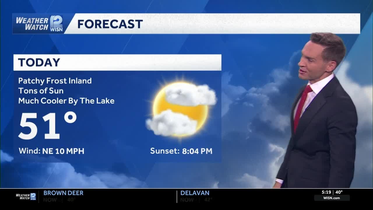 Cool today, storms tomorrow for southeast Wisconsin - YouTube