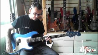 Edwards EP95 LPB. An excellent Precision Bass - YouTube