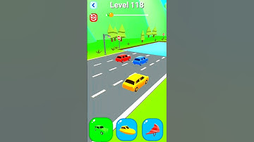 Shape-shifting 🚙 👉 gameplay level (118) #shorts #gameplay #shapeshifting