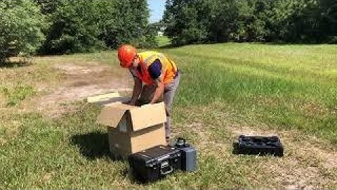 RIEGL USA North American Headquarters construction site scanned with miniVUX-1UAV.