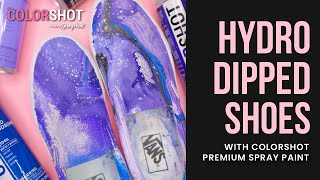 Hydro Dipped Shoes with COLORSHOT