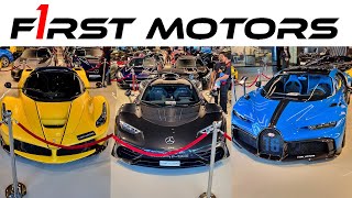 SUPERCAR SHOPPING POV at F1RST MOTORS DUBAI - Most Exclusive and Expensive Showroom!