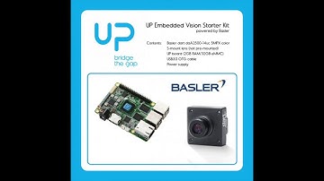 UP Basler Embedded Vision Starter Kit set up on Ubuntu