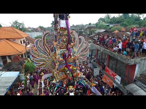 BALI CREMATION MOMEN Upacara Pelebon Puri Ubud