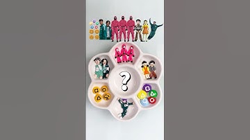 Guess The Final Color🎨（ Squid Games 33）｜Mixing Color｜Satisfying ｜Relaxing| Paint| ASMR Art