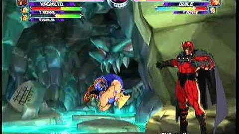 MvC2 Online (360): Brett (RomSlash) vs ThillyGewth (Ami/Gui/Tron) 7 .:7.7.10:.