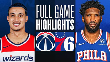WIZARDS at 76ERS | FULL GAME HIGHLIGHTS | December 11, 2023