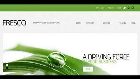 Preview White _ Green IT Drupal Theme by Astra TMT