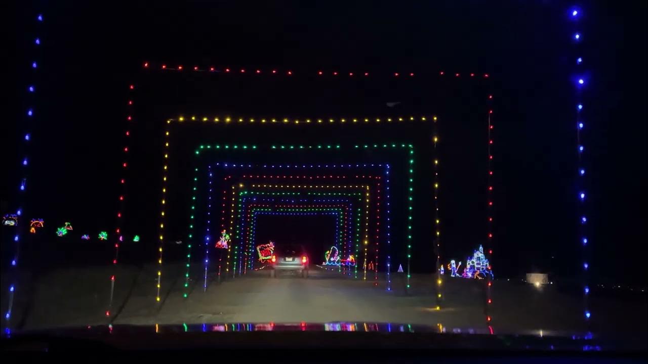 Coosa Valley Fairgrounds Christmas Lights Drive Through YouTube