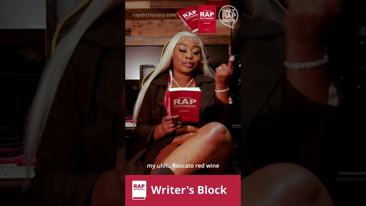 Definition of "Writer's Block" slang with rapper China Monai | Hip Hop/Rap Dictionary