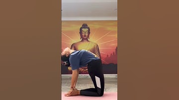 Camel Pose For Beginners|(Ustrashan)|Camel Posture Ustrashan Steps| उष्ट्रासन योग विधि#yoga #shorts