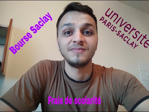 P2 : Bourse Paris Saclay,  université non connectée _ Frais d'inscription _ منحة الجامعة بفرنسا