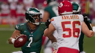 Philadelphia Eagles vs Kansas City Chiefs - Super Bowl 57 Preview - Madden 23 Simulation