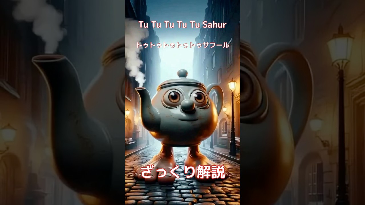 【#italianbrainrot 】Tu Tu Tu Tu Tu Sahur トゥトゥトゥトゥトゥサフール【ざっくり解説】