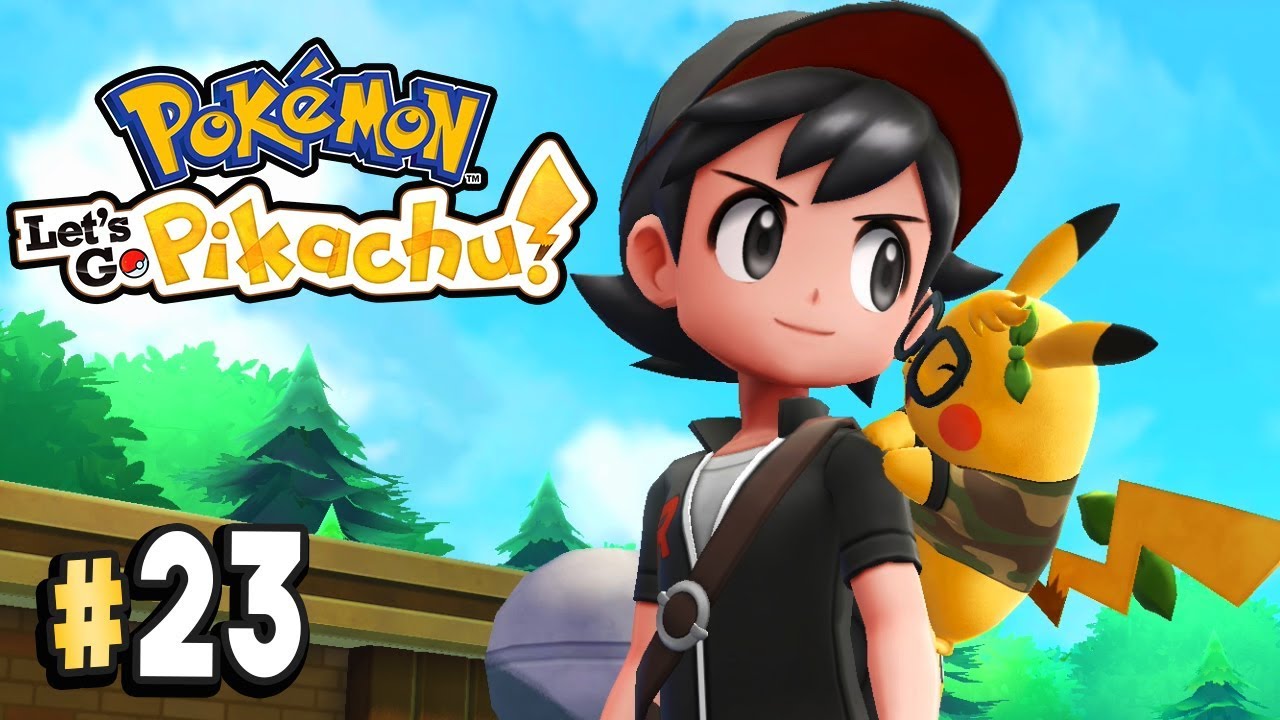 Pokemon Let S Go Pikachu Part 23 Victory Road Walkthrough Gameplay Youtube