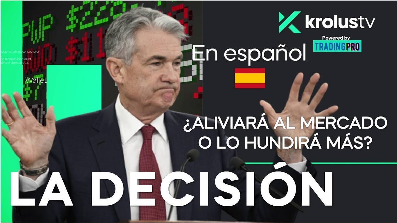 POWELL de la FED EN ESPAÑOL 🔴 La decisión de Jerome Powell 💸| Krolus