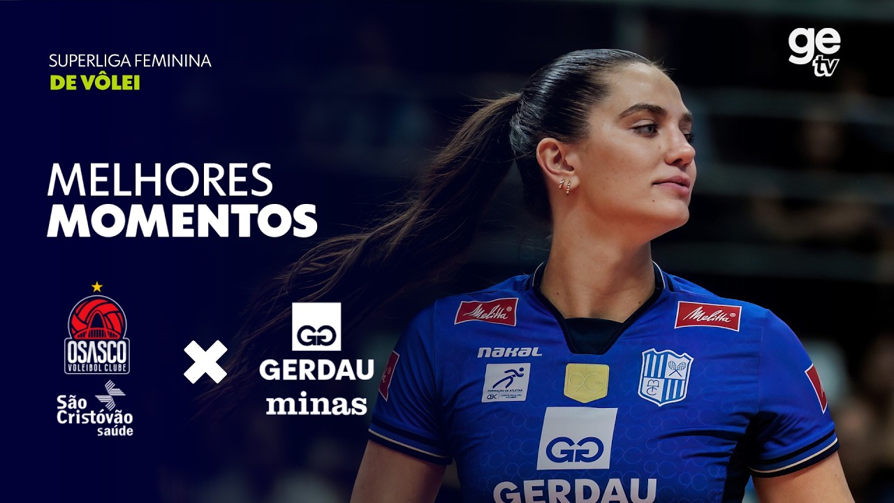 OSASCO 0 X 3 MINAS | MELHORES MOMENTOS | SUPERLIGA FEMININA DE VÔLEI 2025/26 | ge tv