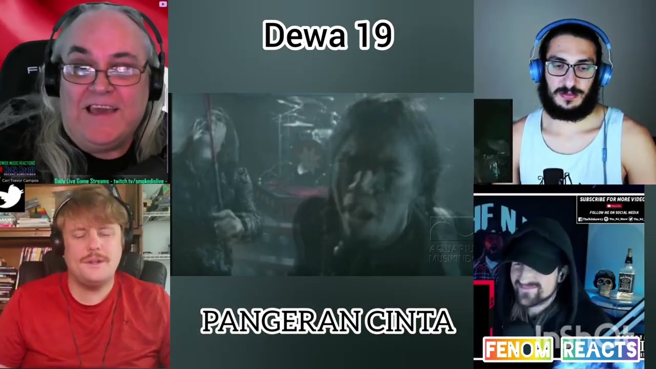 Dunia baru tahu Musik Indonesia unik dan berkelas Reaksi band Dewa 19 - Pangeran Cinta