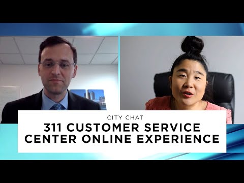 City Chat: 311 Customer Service Center Online Experience