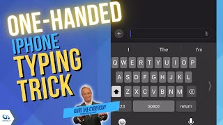 How to type faster and easier with one hand on your iPhone | Kurt the CyberGuy