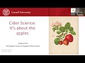 Greg Peck: Cider Science: It’s about the apples