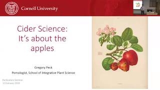 Greg Peck: Cider Science: It’s about the apples