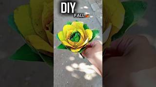 DIY ROSE Fall Halloween decor ✨🍂
