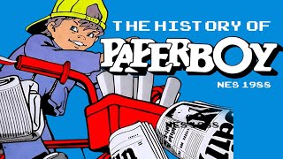 PAPERBOY -  All About The' Classic Newspaper Delivery Game (NES 1988) screenshot 2