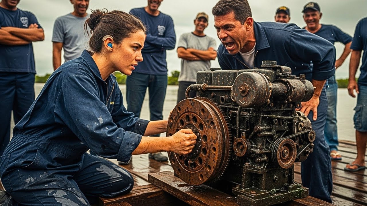 A MECÂNICA SURDA ENFRENTOU O MOTOR VELHO QUE NENHUM PESCADOR CONSEGUIU FAZER GIRAR EM 15 ANOS!