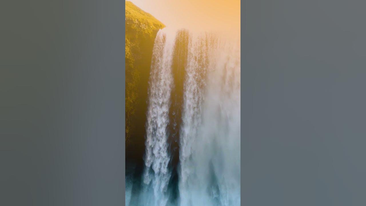 Waterfall short video #shorts #waterfall - YouTube