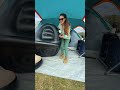 Esse puff é perfeito pra qualquer acampamento