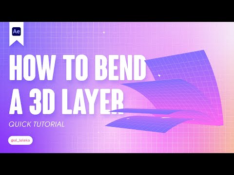 HOW TO BEND